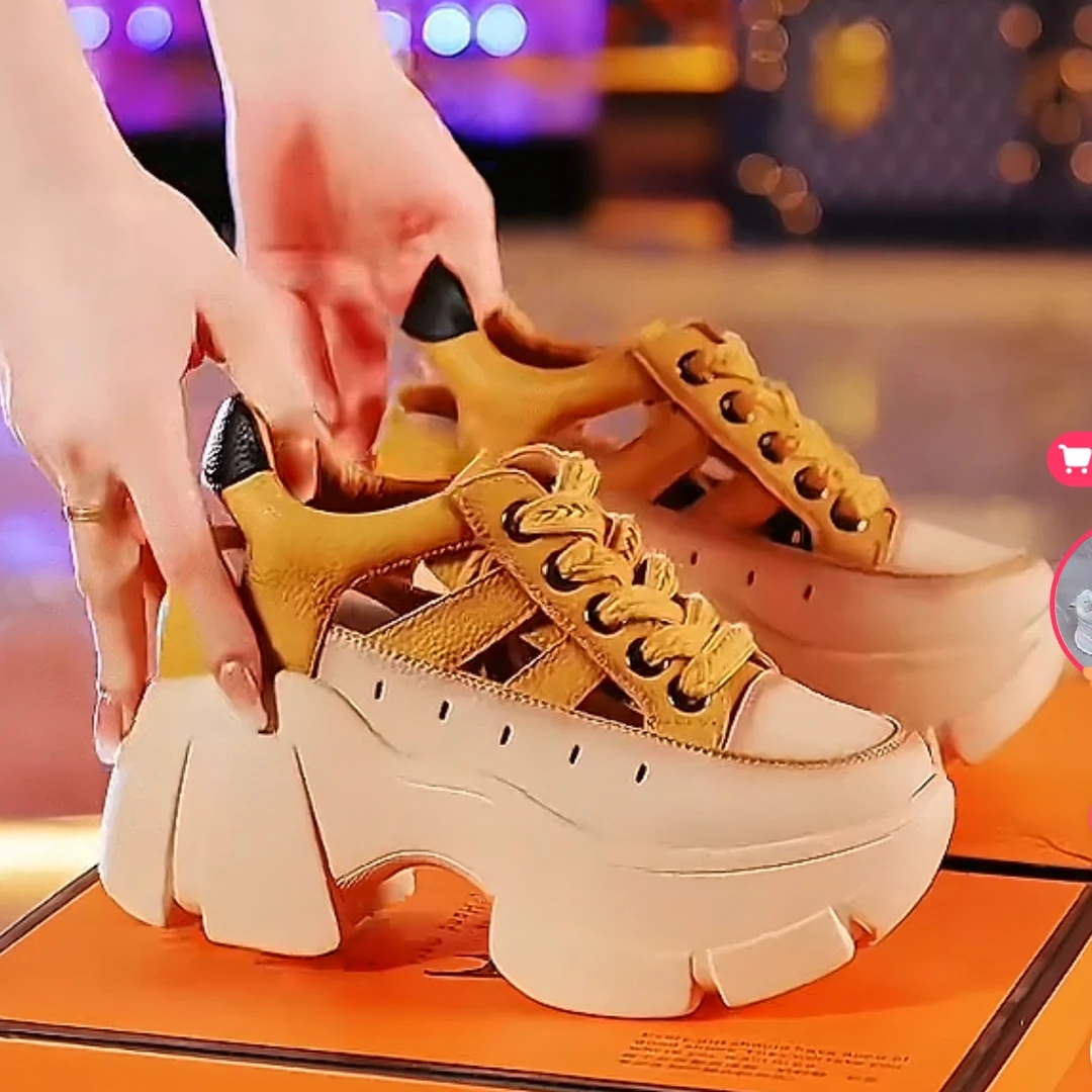 复古马丁靴女2025春夏新款百搭瘦瘦靴厚底时尚中跟英伦风短靴-A