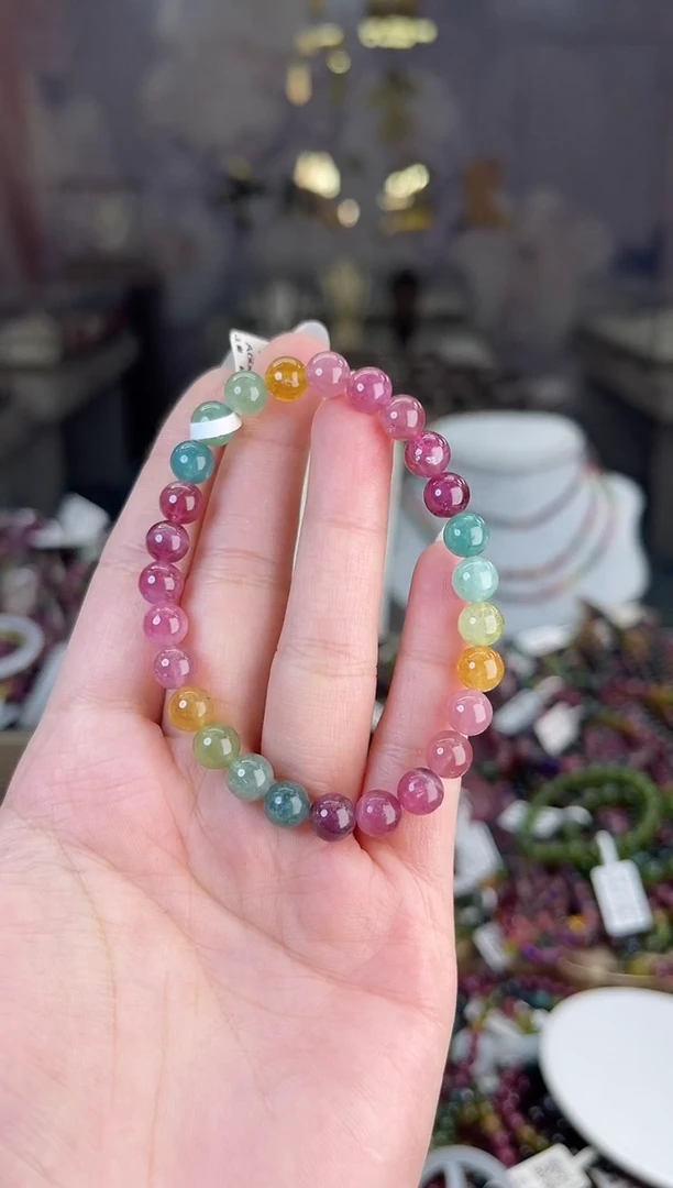 【闪购商品】碧玺/未镶嵌6mm+碧玺单圈多样性发货