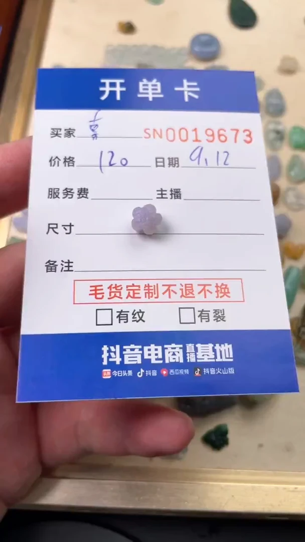 颈饰未镶嵌翡翠壹*19673