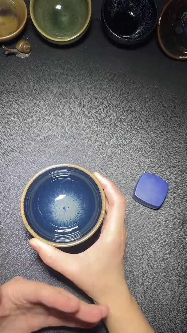 茶盏茶盏建窑建盏高端主人杯茶器