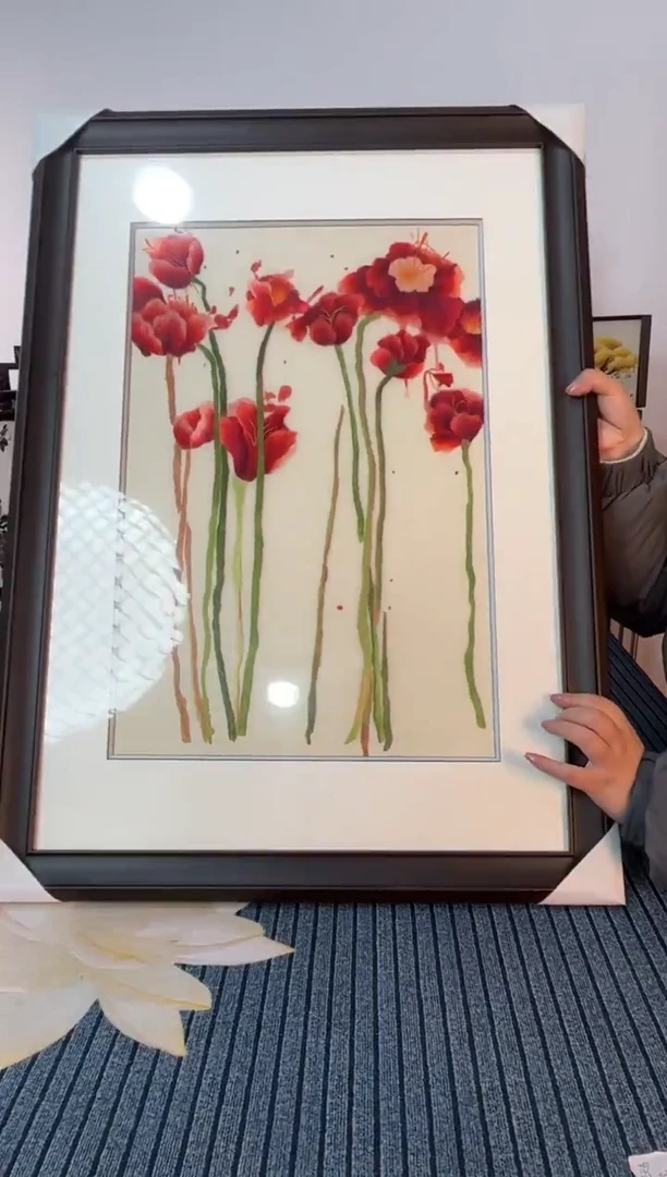 刺绣纯手工刺绣摆件