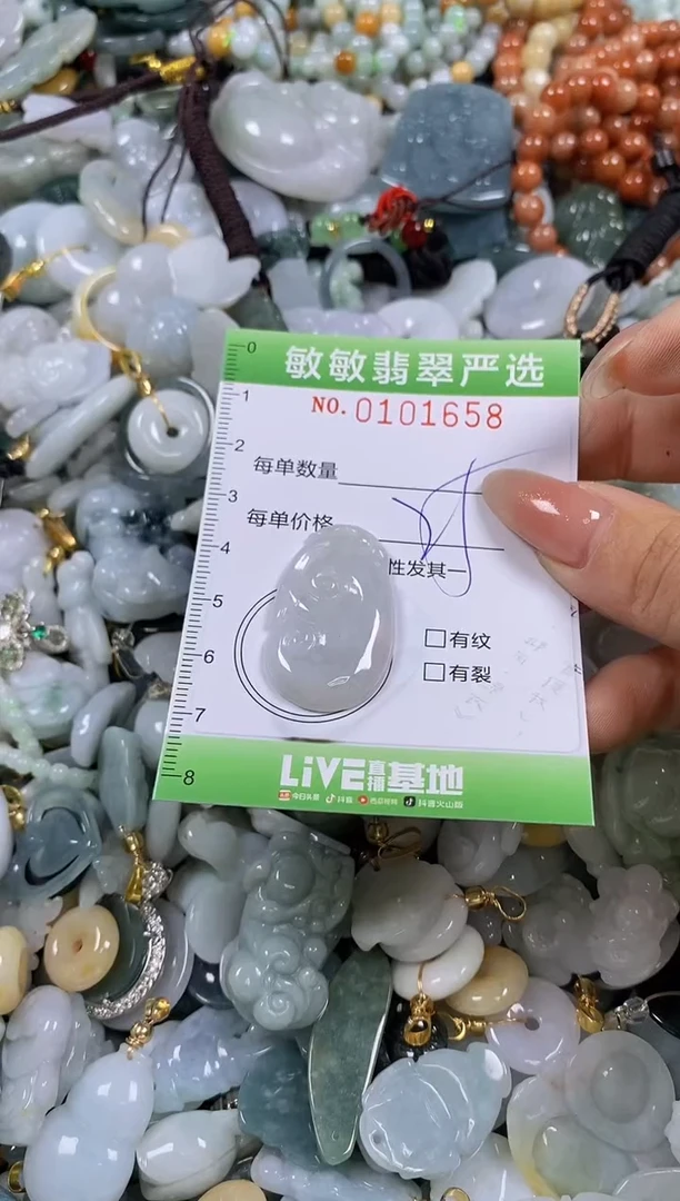【闪购商品】翡翠颈饰未镶嵌闪购链接0101658