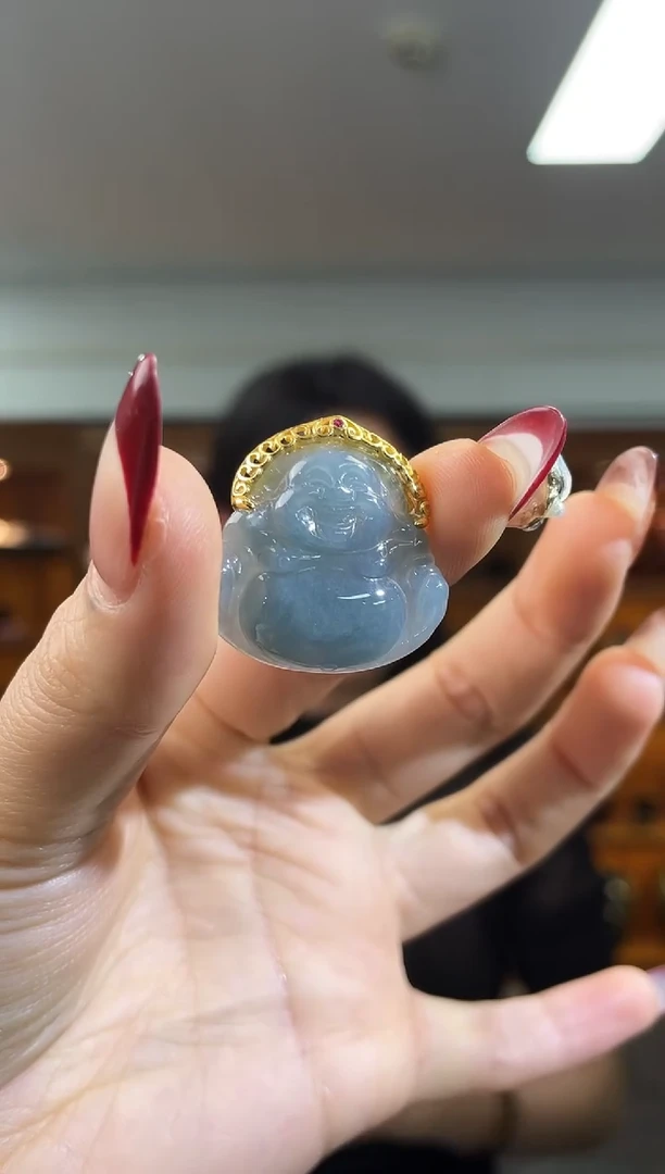 颈饰未镶嵌翡翠（多样性发一件）