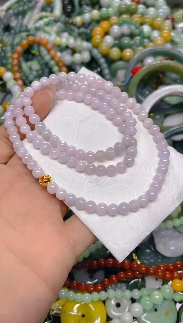 颈饰未镶嵌翡翠6MM