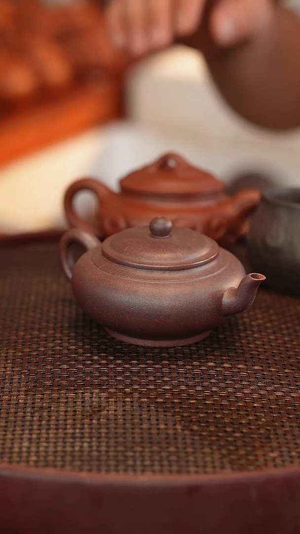 茶壶紫砂原矿手工制作微瑕