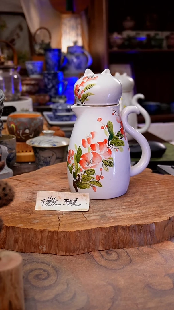 杯子牵牛花手工手绘手工手绘