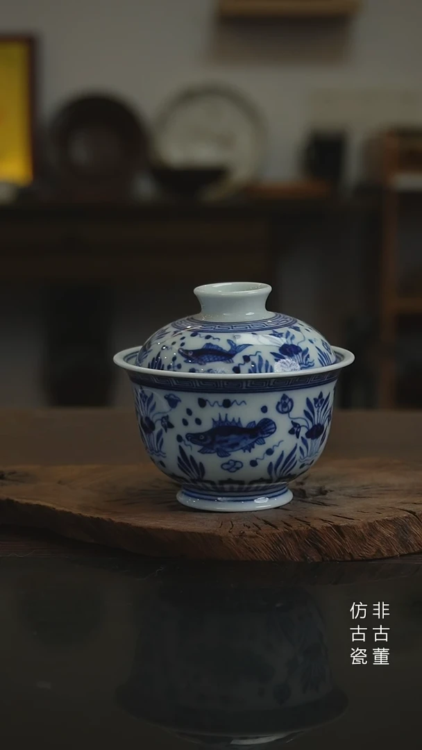 景德镇手工手绘陶瓷微瑕