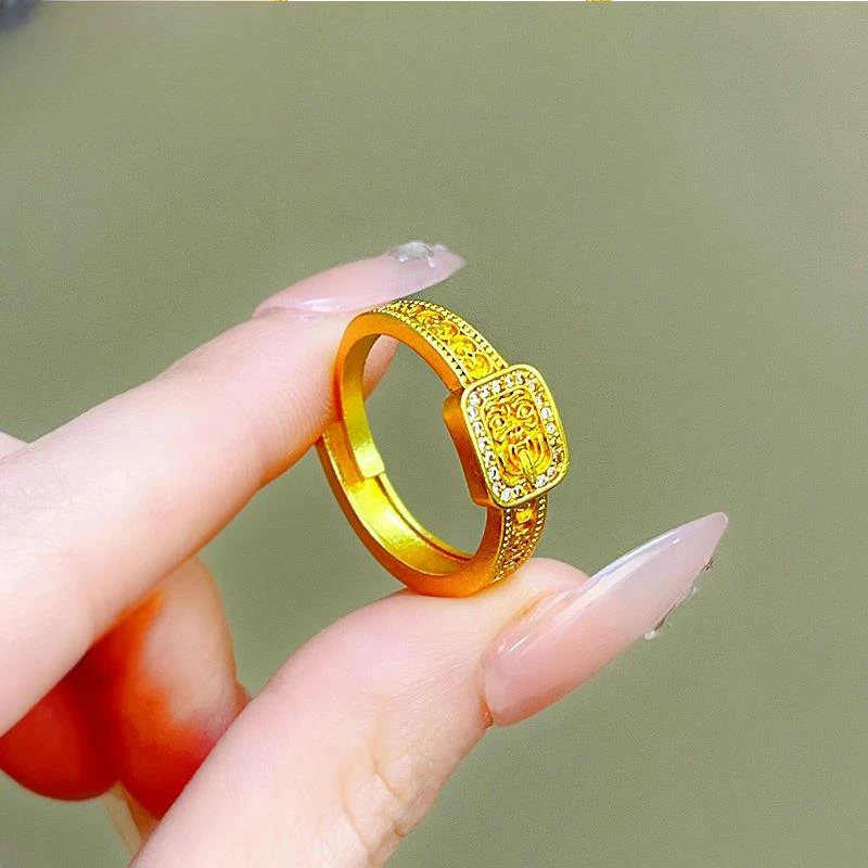 合金戒指 【鸣钻国际MZ】扎基拉姆戒指可调节 HEJJ289