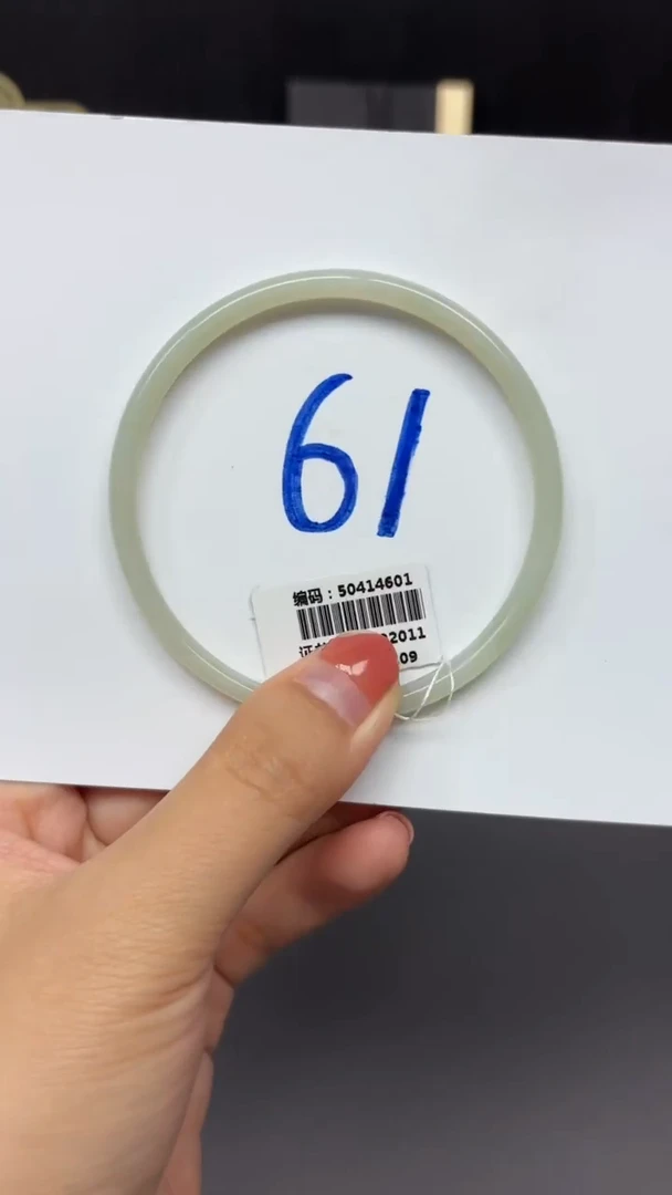 未镶嵌手镯和田玉4601