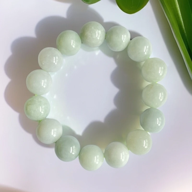 天然A货翡翠玉佛珠手串（大）圆珠手串（多样性发其一）BH280