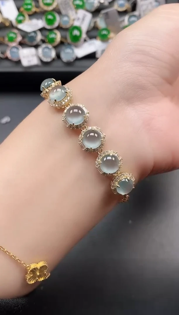 银S925镶嵌戒指翡翠111111