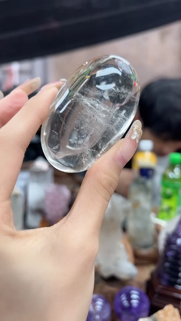 未镶嵌大型摆件（非配饰）水晶手把件 158