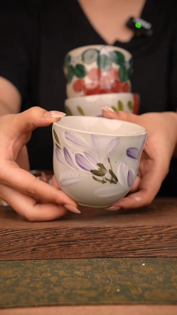 摆件泥垚手作 景德镇手工手绘器物