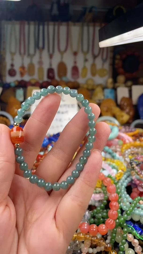 未镶嵌手链翡翠狐****?一物一件167262