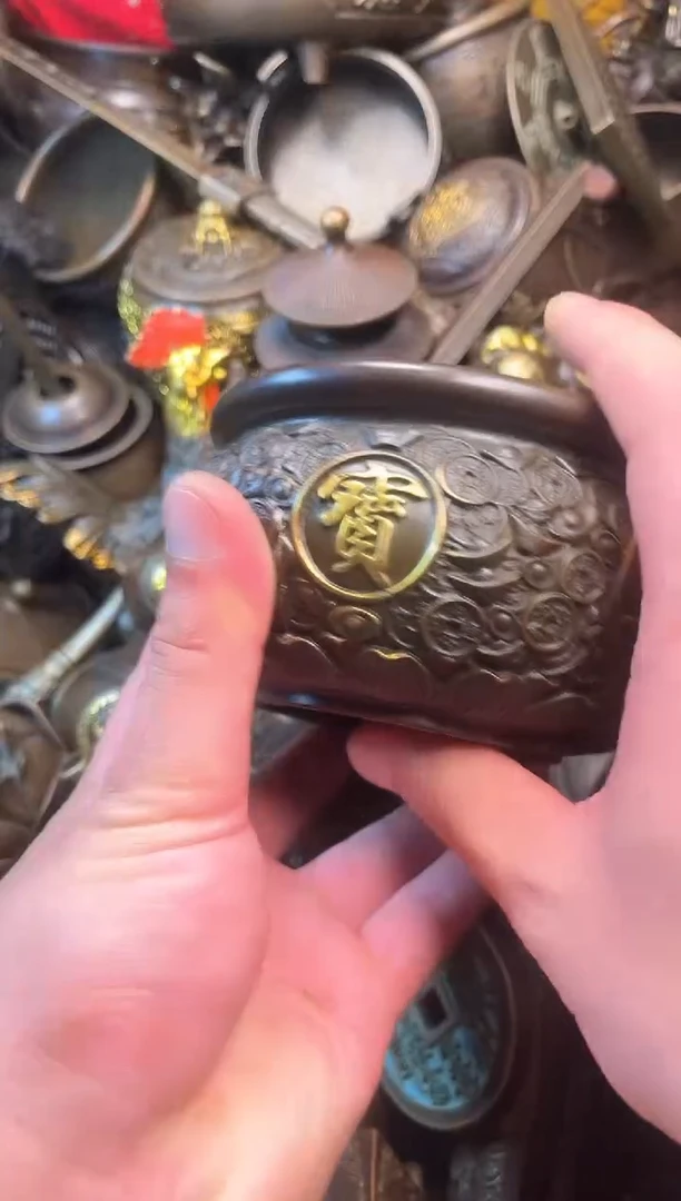 精美铜器点击下单