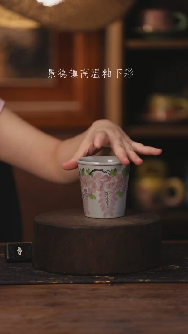 陶瓷景德镇高温釉下手绘陶瓷164