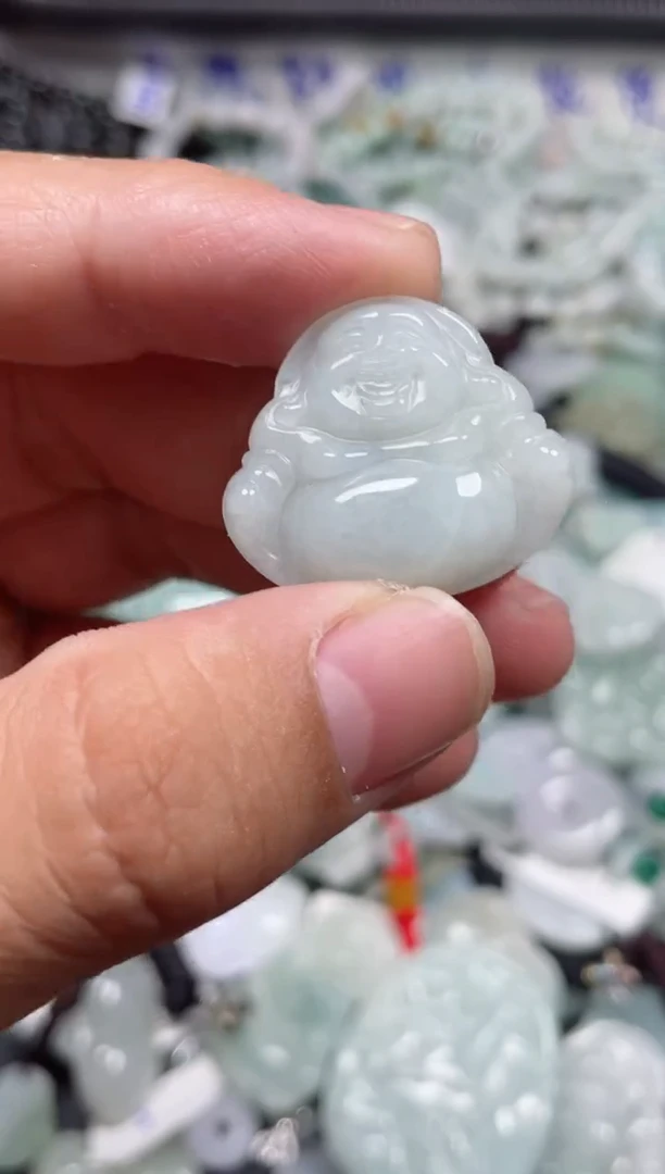 翡翠未镶嵌颈饰132