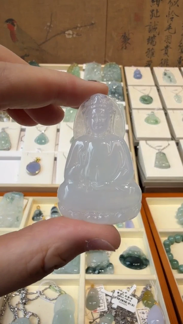 翡翠把件未镶嵌A货翡翠多样性孤品