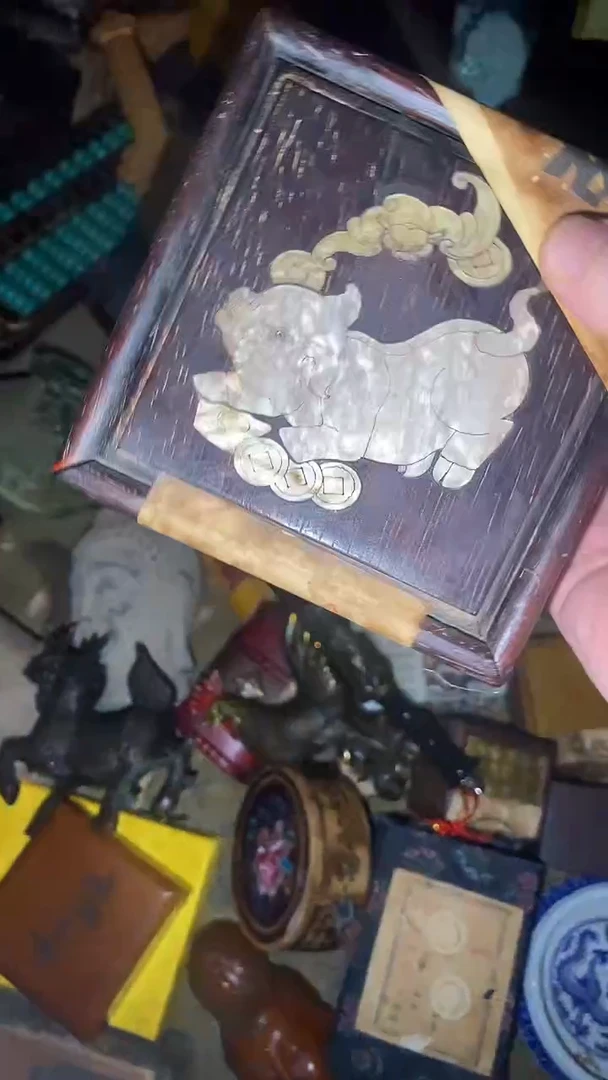 香榧木  摆件一个【潮兴优品】