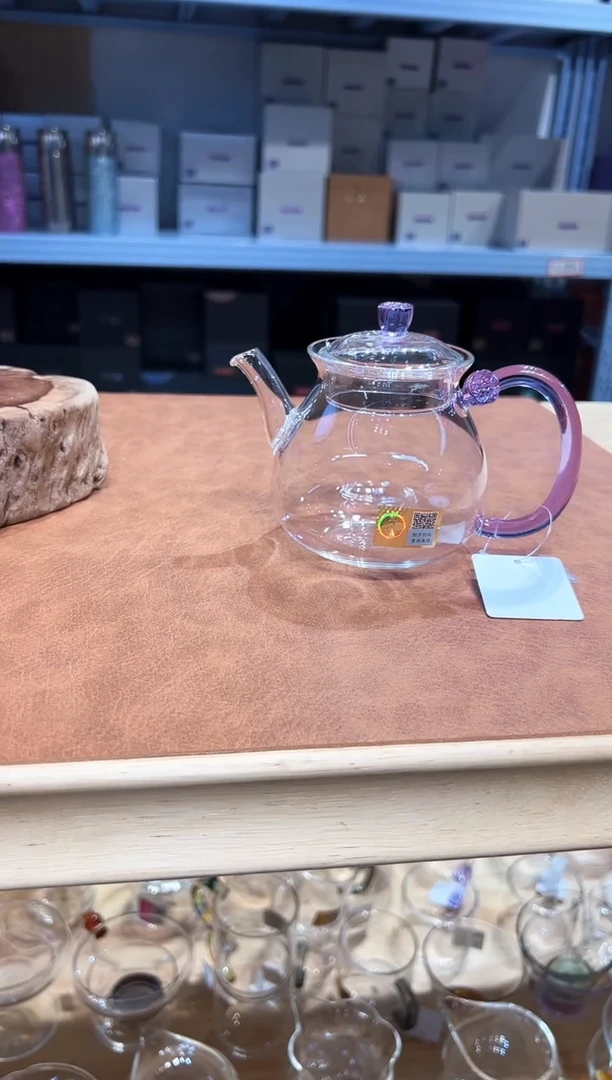 简*?禾器清莲壶浅紫色