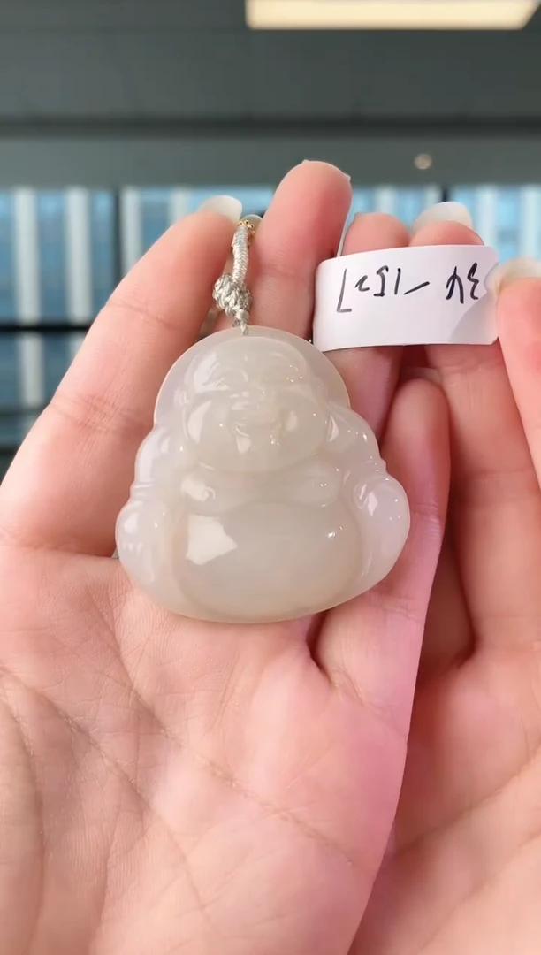 颈饰未镶嵌和田玉佛公 1507