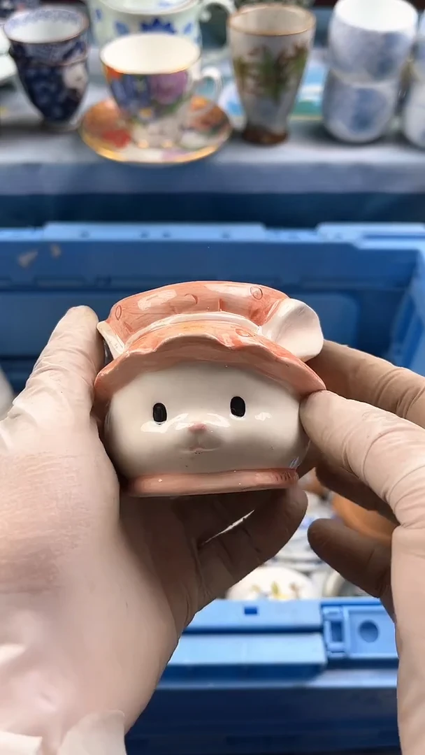 瓷片英歌瓷器满19.9包邮