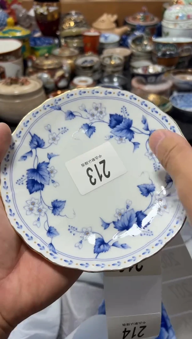 瓷片云*夏目海外回流瓷器中古品。