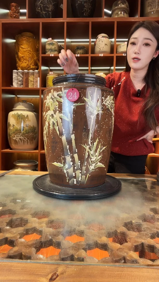 罐云南建水紫陶大号缸@24