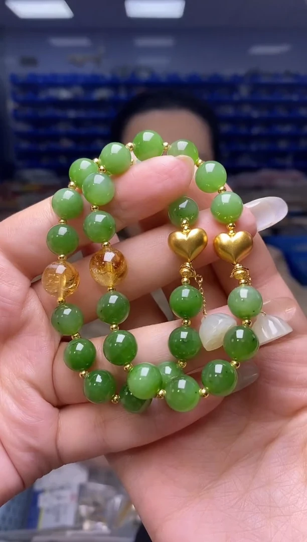 手链未镶嵌和田玉   多样性发货发其一