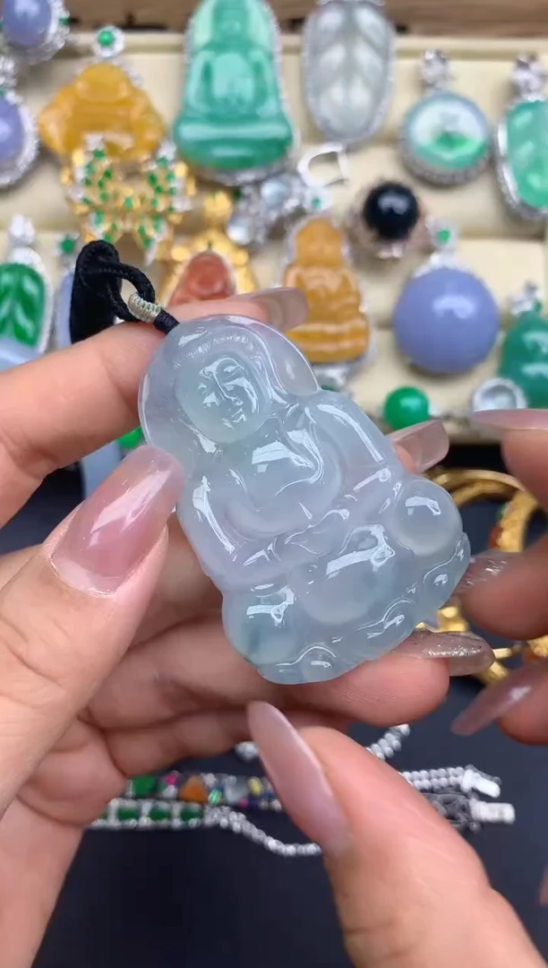 颈饰未镶嵌翡翠328-中国好珍宝