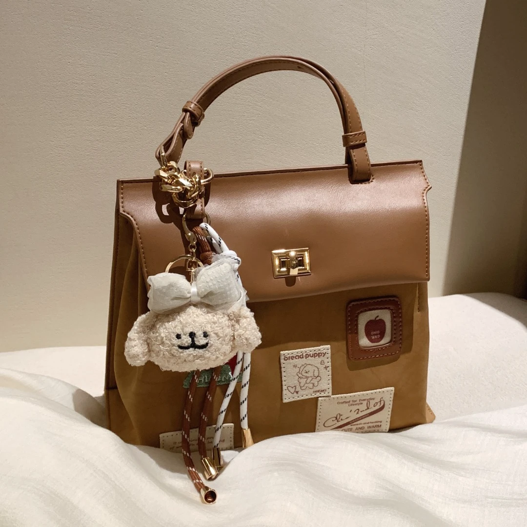 南风Chio2nd面包小狗 双肩包包女2025年新款手提通勤背包