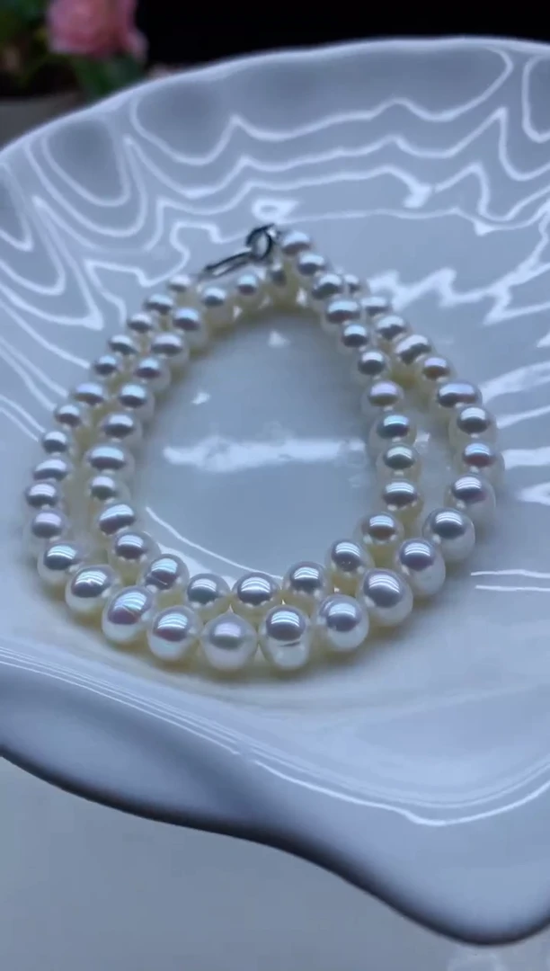 【闪购商品】淡水珍珠颈饰未镶嵌淡水珍珠项链