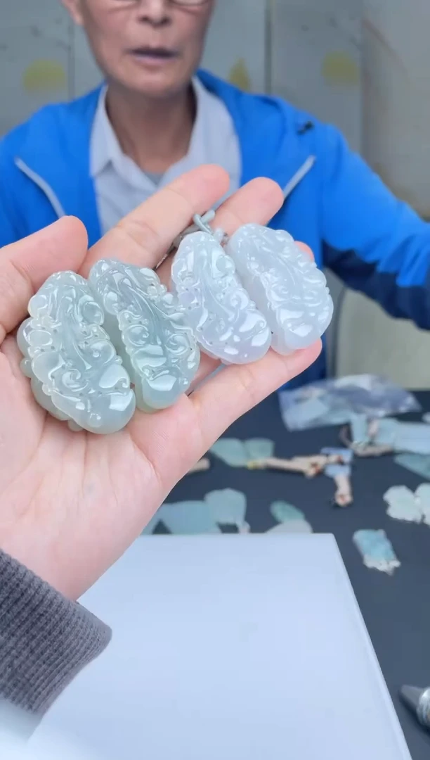 【闪购商品】定制翡翠未镶嵌20HDJT0127446多样性发其一对