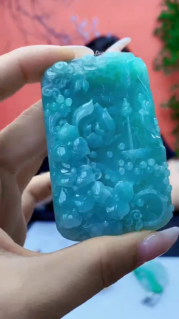 未镶嵌定制翡翠7**_5160ty-毛货挂件
