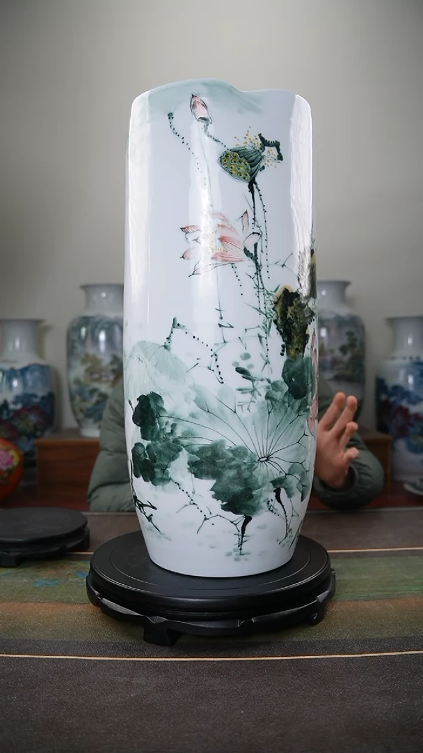 【闪购商品】摆件瓷造确保手工手绘作品