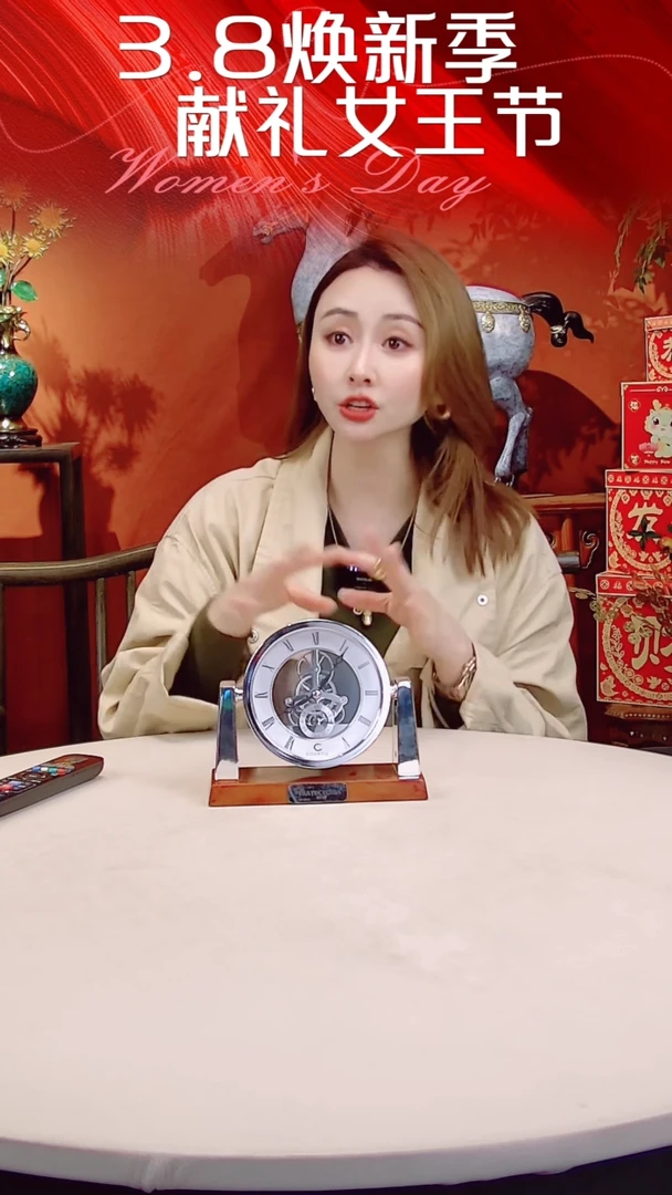 【闪购商品】全黄铜摆件钟表摆件