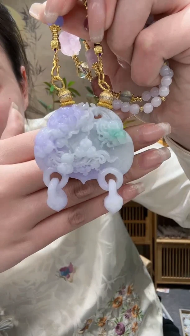 【闪购商品】翡翠耳饰未镶嵌吊坠