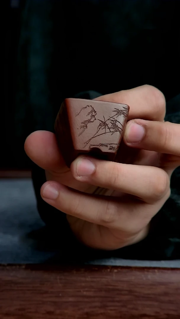 紫砂花盆3*2内径紫砂花盆