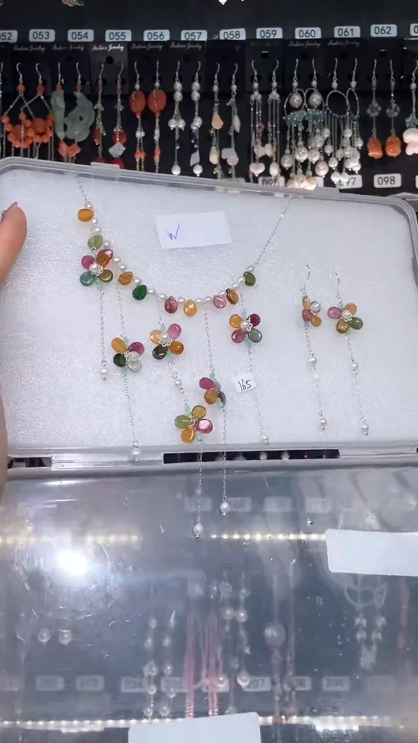 紫晶耳饰银S925镶嵌w2发一