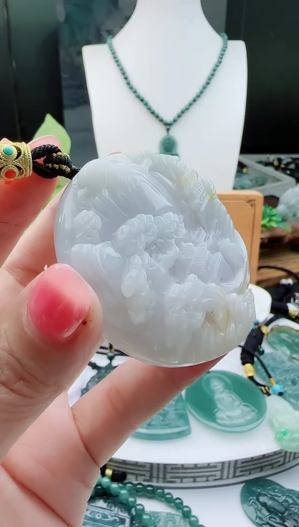 【闪购商品】翡翠颈饰未镶嵌11111111