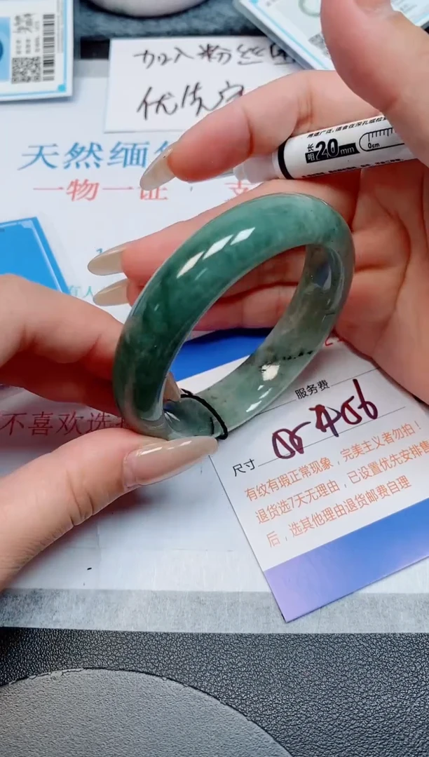 未镶嵌手镯翡翠天然缅甸翡翠169218