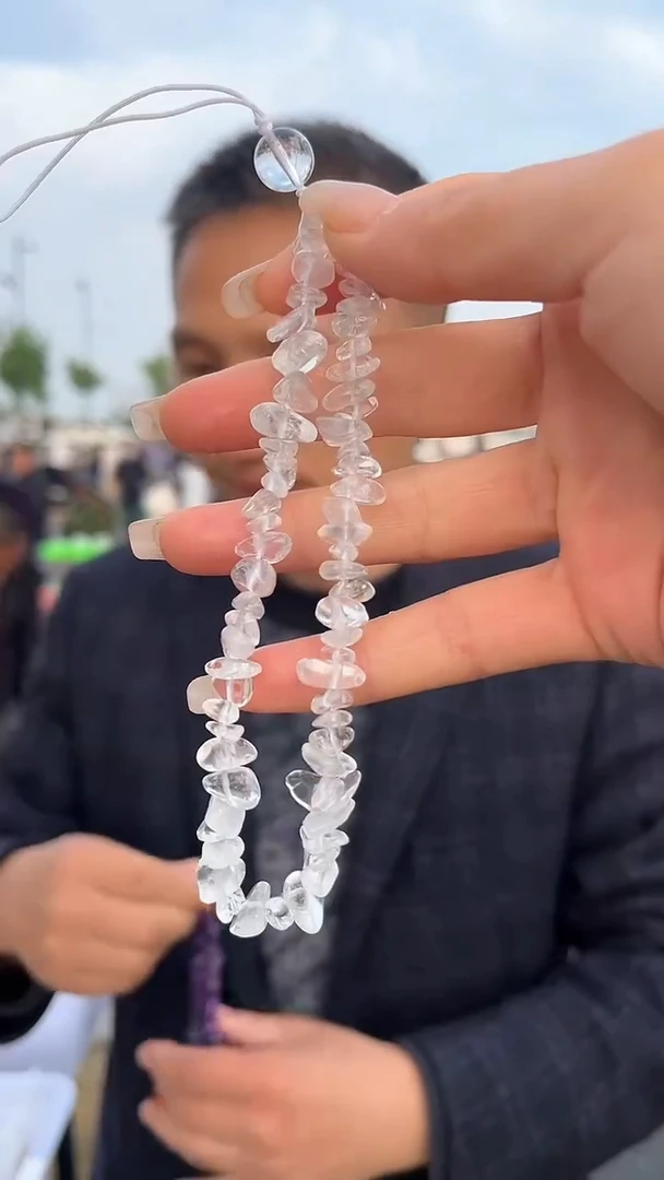 挂链未镶嵌水晶天然手机链多样性发一mm