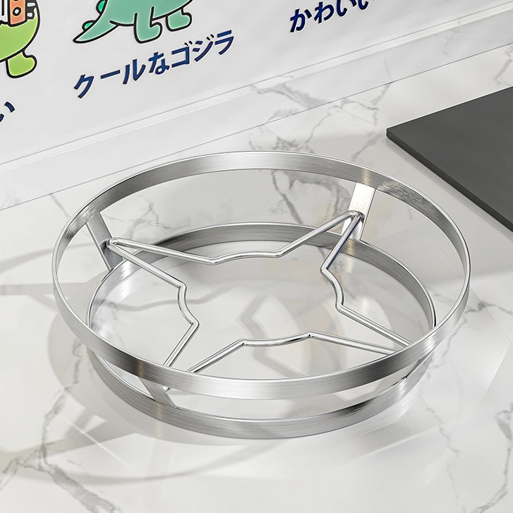 家佰利304不锈钢特厚锅架厨房家用防烫隔热锅垫蒸架锅具放锅架子