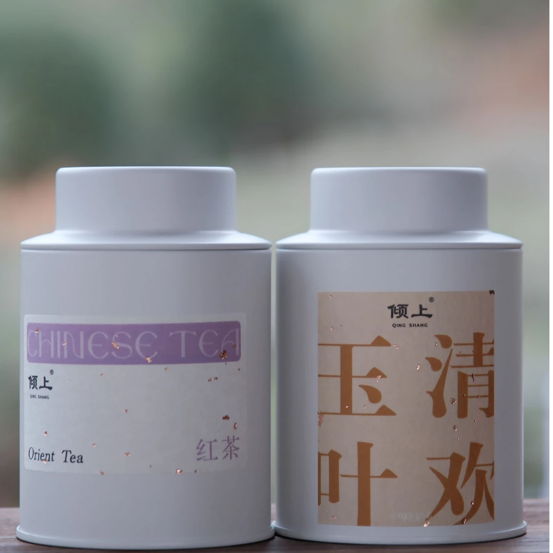 丹雪共茗组合装红茶50g白茶15g各一罐