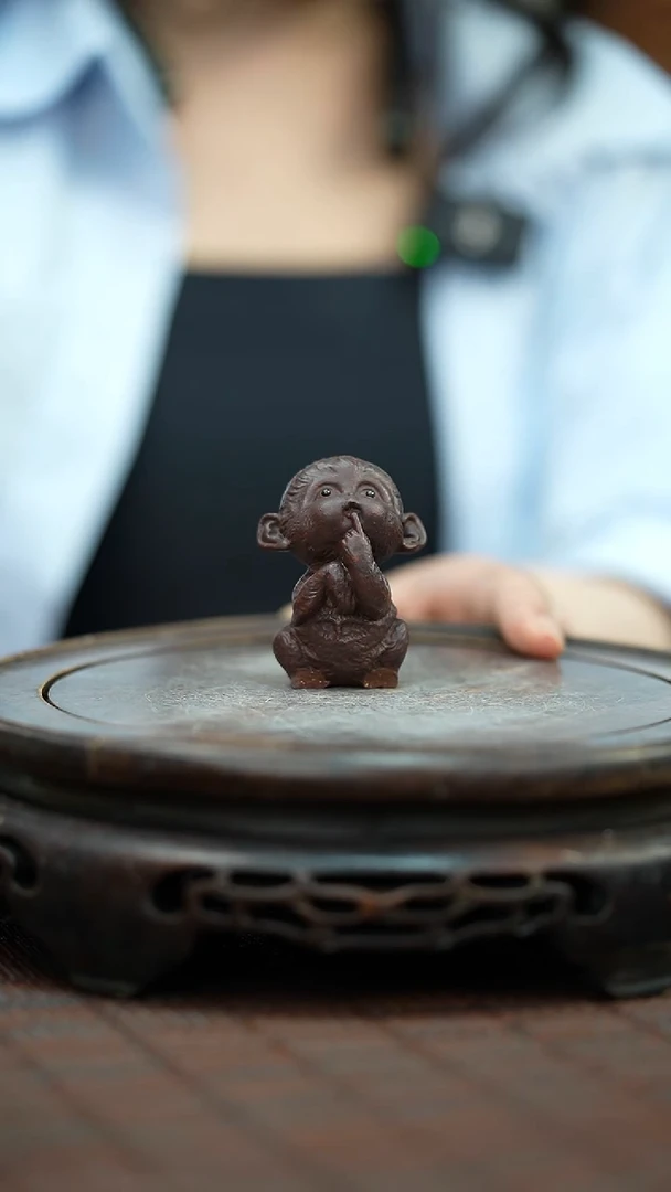 茶壶紫砂宜兴紫砂岁颐传砂精美创意茶宠