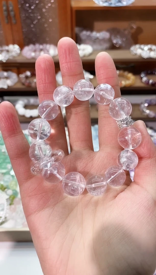 【闪购商品】水晶手串未镶嵌白啊塞手串