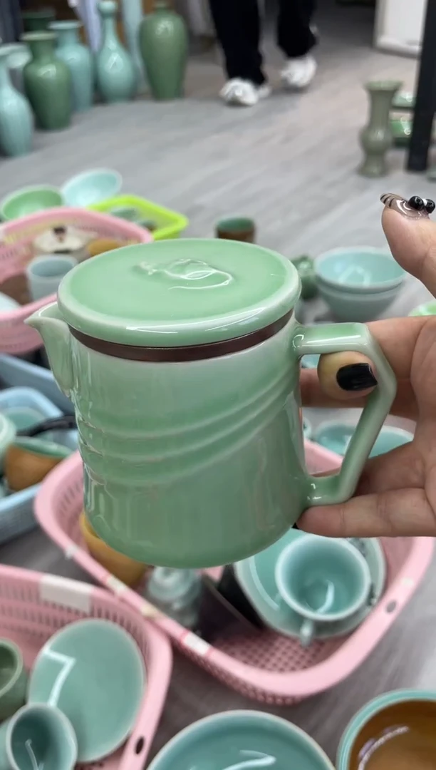 特价福利 微瑕 慧仙青瓷