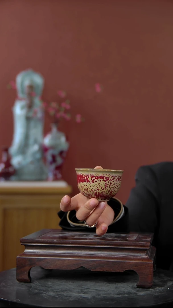 摆件大宋官窑 圆融杯