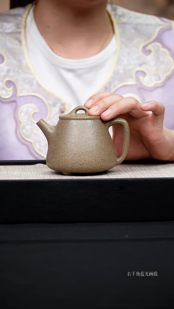 茶壶紫砂青玉砂高石瓢