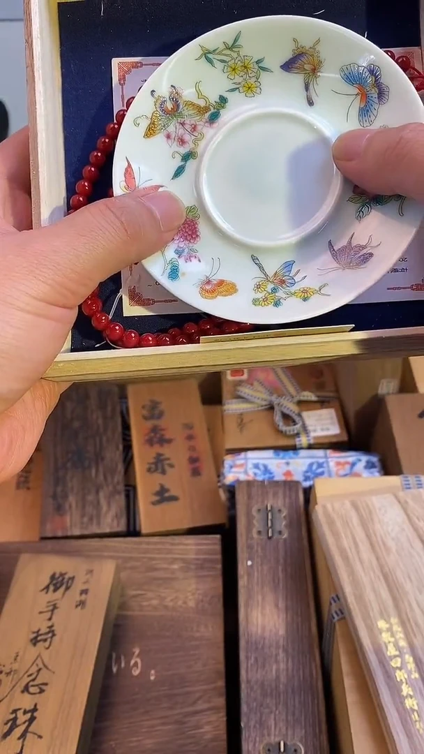 琉璃手工艺品瓷器手串多样性发一